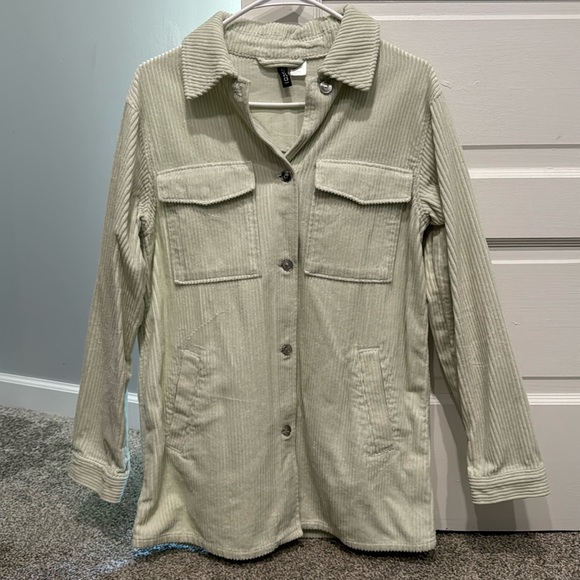H&M Jackets & Coats Hm Shirt Jacket Poshmark